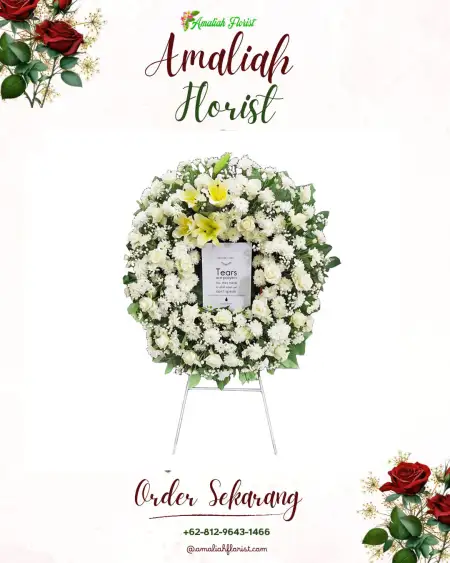 Krans Bunga Duka Cimulang